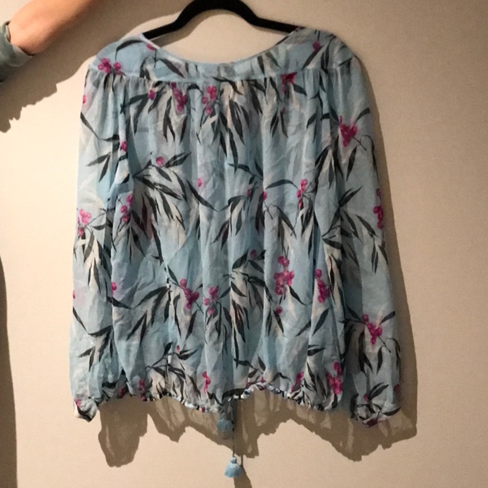 Elizabeth and James sheer blouse - Picture 2 of 2